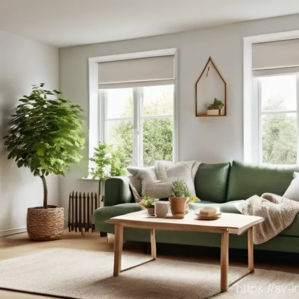 주식 배당과 배당 성장의 차이 - **Prompt 1: Cozy Scandinavian Serenity**
    "A person, appearing to be in their late 30s, is comfor...