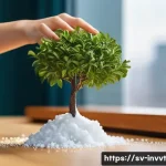 배당 성장 투자와 배당금 지급 일정 - **Prompt 1: The Power of Compounding and Dividend Growth**
    "A serene, mid-career woman is gently...